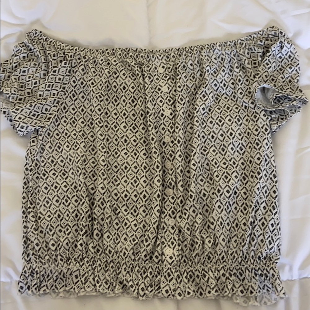 off the shoulder t shirt